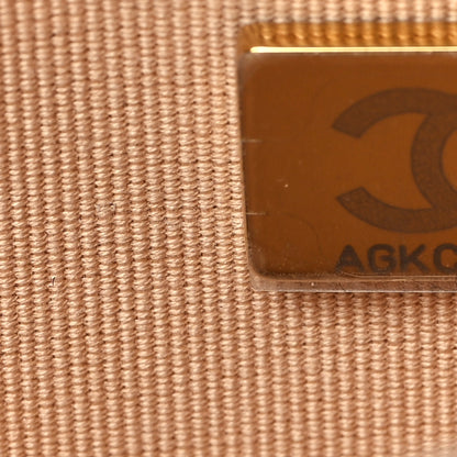 Chanel Caviar Quilted Wallet on Chain WOC Beige 8 of 12