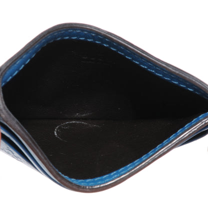 Gucci Microguccissima ID Window Card Holder Blue 5 of 7