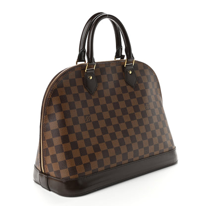 Louis Vuitton Damier Ebene Alma MM 3 of 12