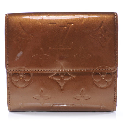 Louis Vuitton Vernis Elise Wallet Bronze 3 of 7