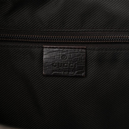 Gucci GG Plus Monogram Double Buckle Flap Messenger Bag Beige Ebony 6 of 11
