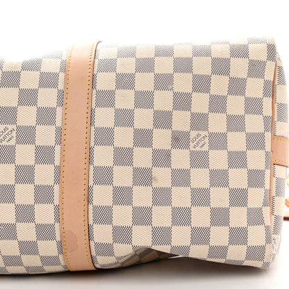 Louis Vuitton Damier Azur Keepall Bandouliere 45 11 of 11