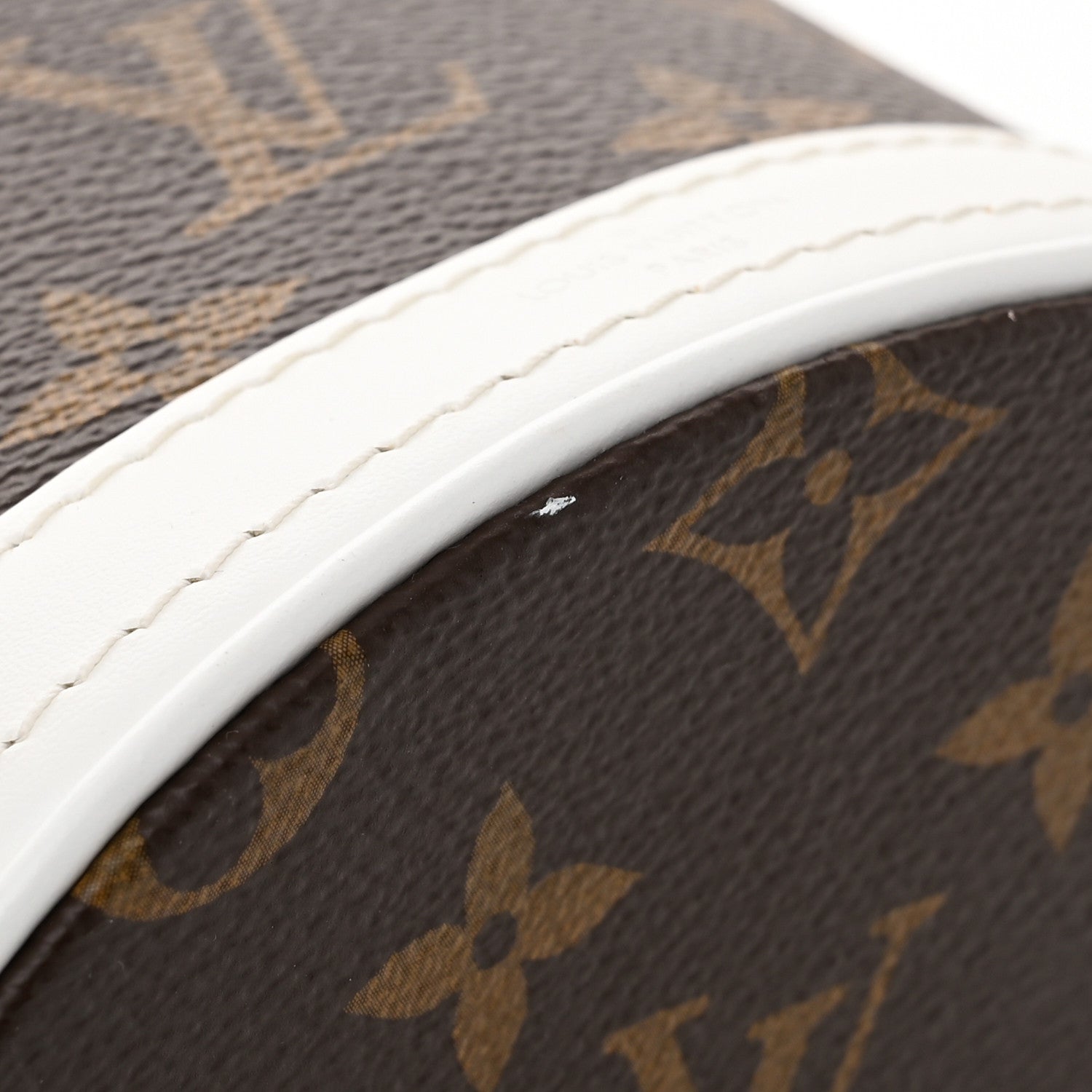 Louis Vuitton Monogram LV Match Nano Bucket Bag White 12 of 12
