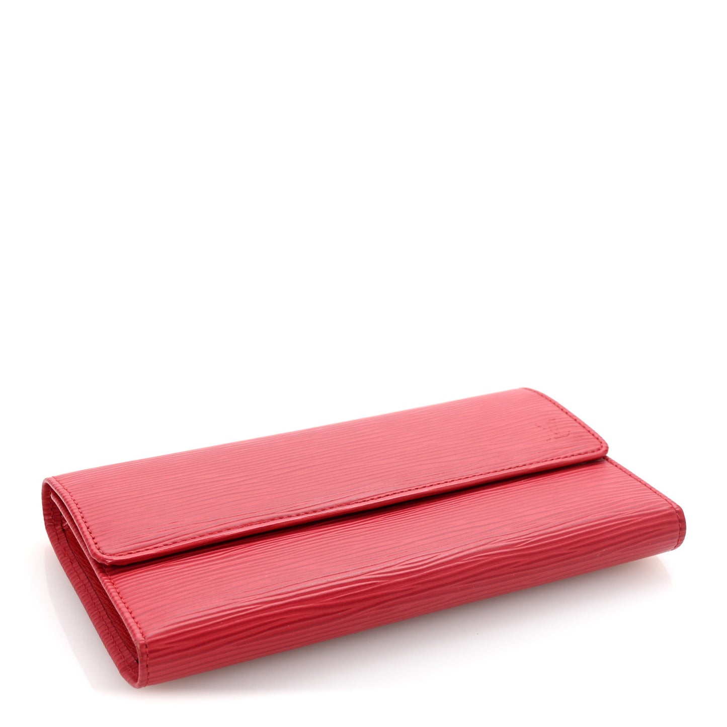 Epi Porte Tresor International Wallet Castillan Red