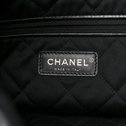 Chanel Shiny Calfskin Quilted Large Chanel 22 Black 7 of 11