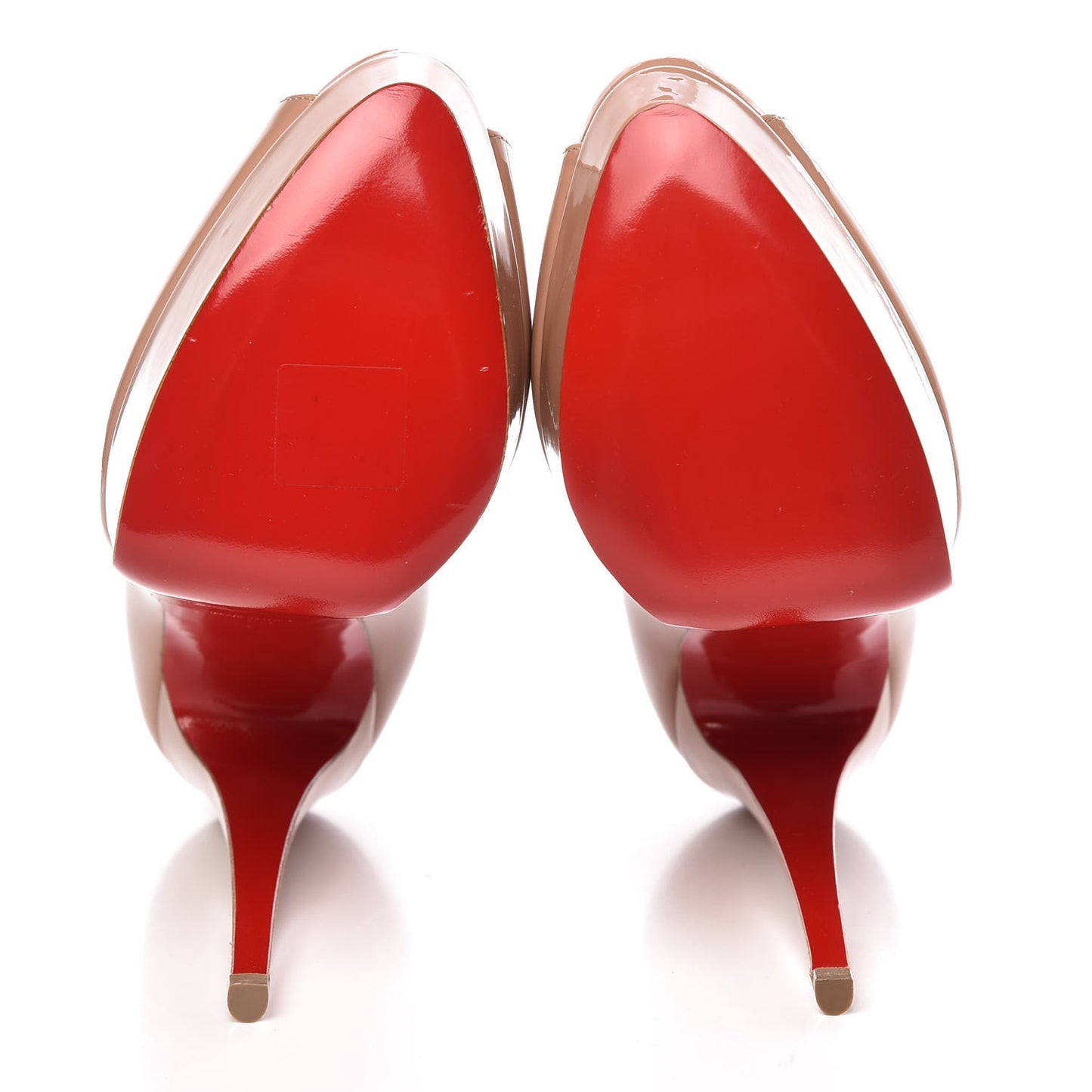 Patent Lady Peep 150 Pumps 40 Nude