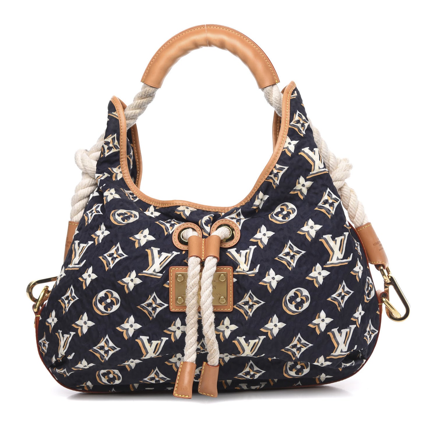 Nylon Monogram Cruise Bulles MM Navy