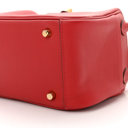 Hermes Swift Mini Lindy 20 Rouge Piment 10 of 11