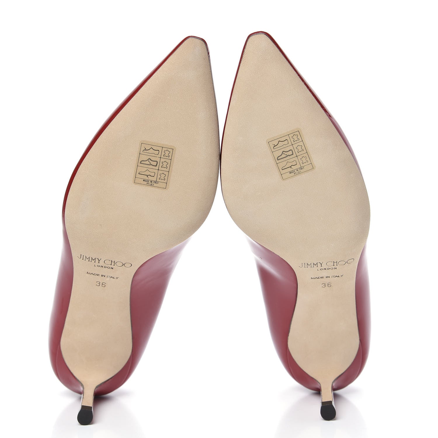 Jimmy Choo Patent Romy 60 Pumps 36 Red 5 of 8