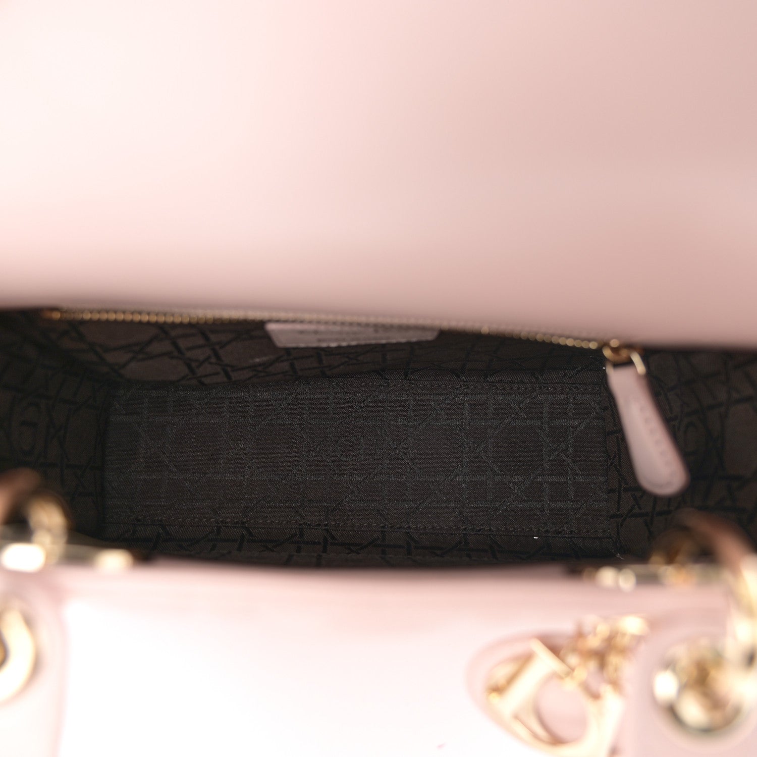 Christian Dior Lambskin Cannage Small Lucky Badges My Lady Dior Light Pink 5 of 10