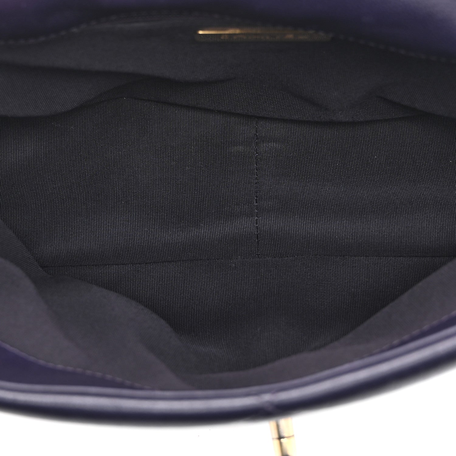 Chanel Goatskin Quilted Large Chanel 19 Flap Puple 5 of 11