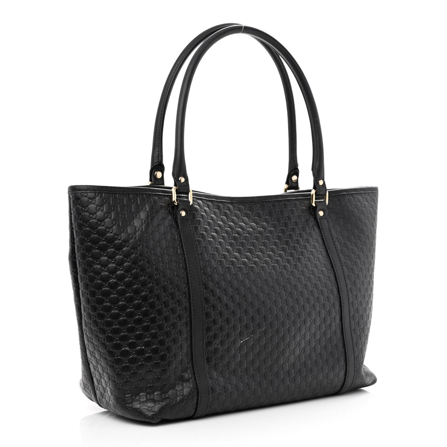 Microguccissima Medium Joy Tote Black