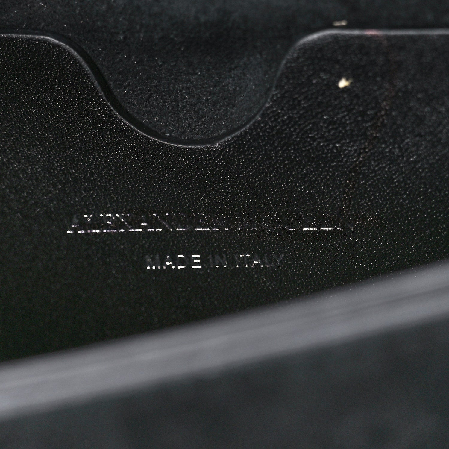 Alexander McQueen Calfskin Knuckle Shoulder Bag Black 7 of 14