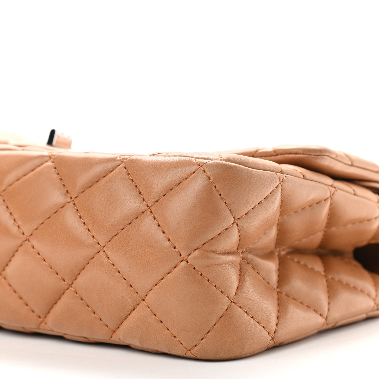 Chanel Lambskin Quilted 2.55 Reissue 226 Flap Dark Beige 9 of 18