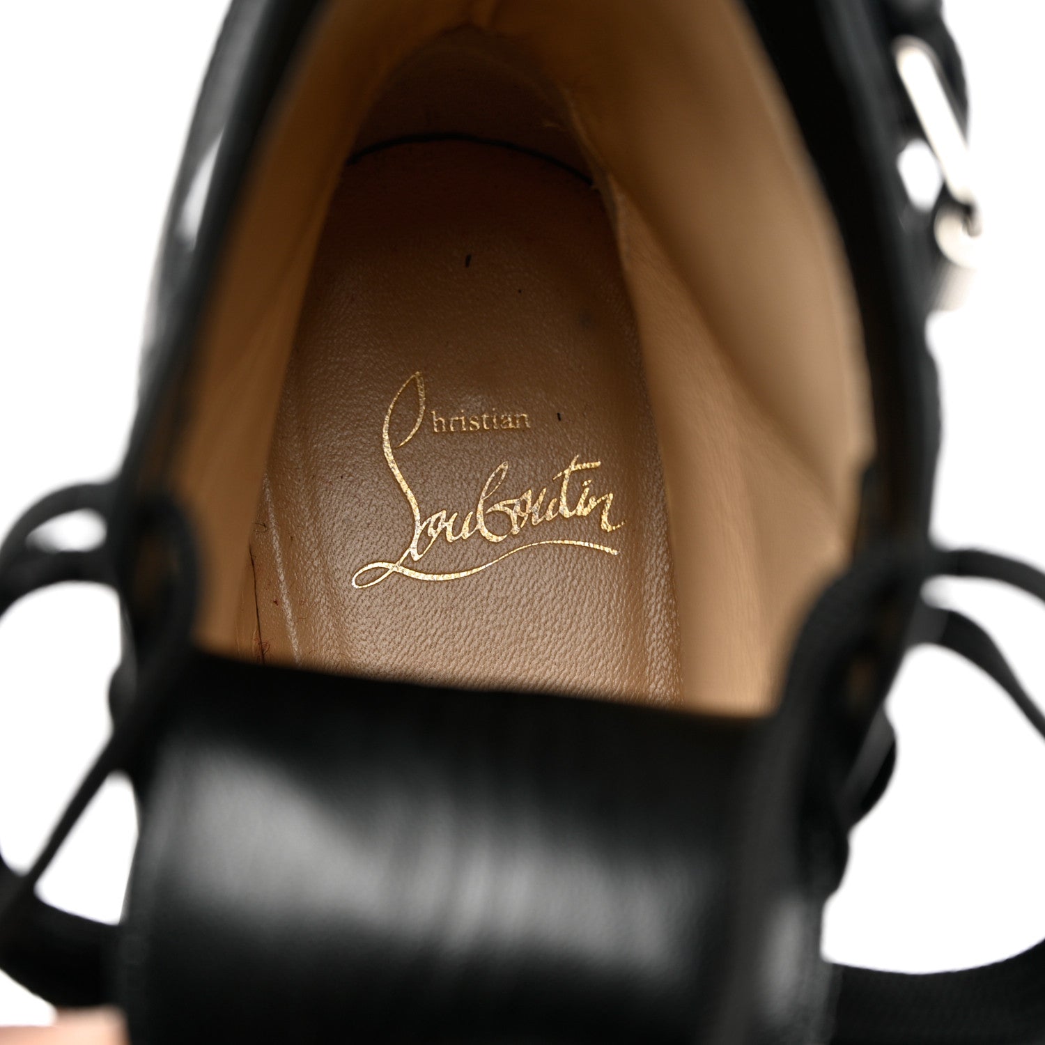 Christian Louboutin Calfskin King St Boots 36 Black 8 of 9