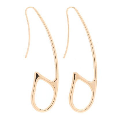Hermes 18K Rose Gold Chaine D'Ancre Punk Earrings 2 of 3