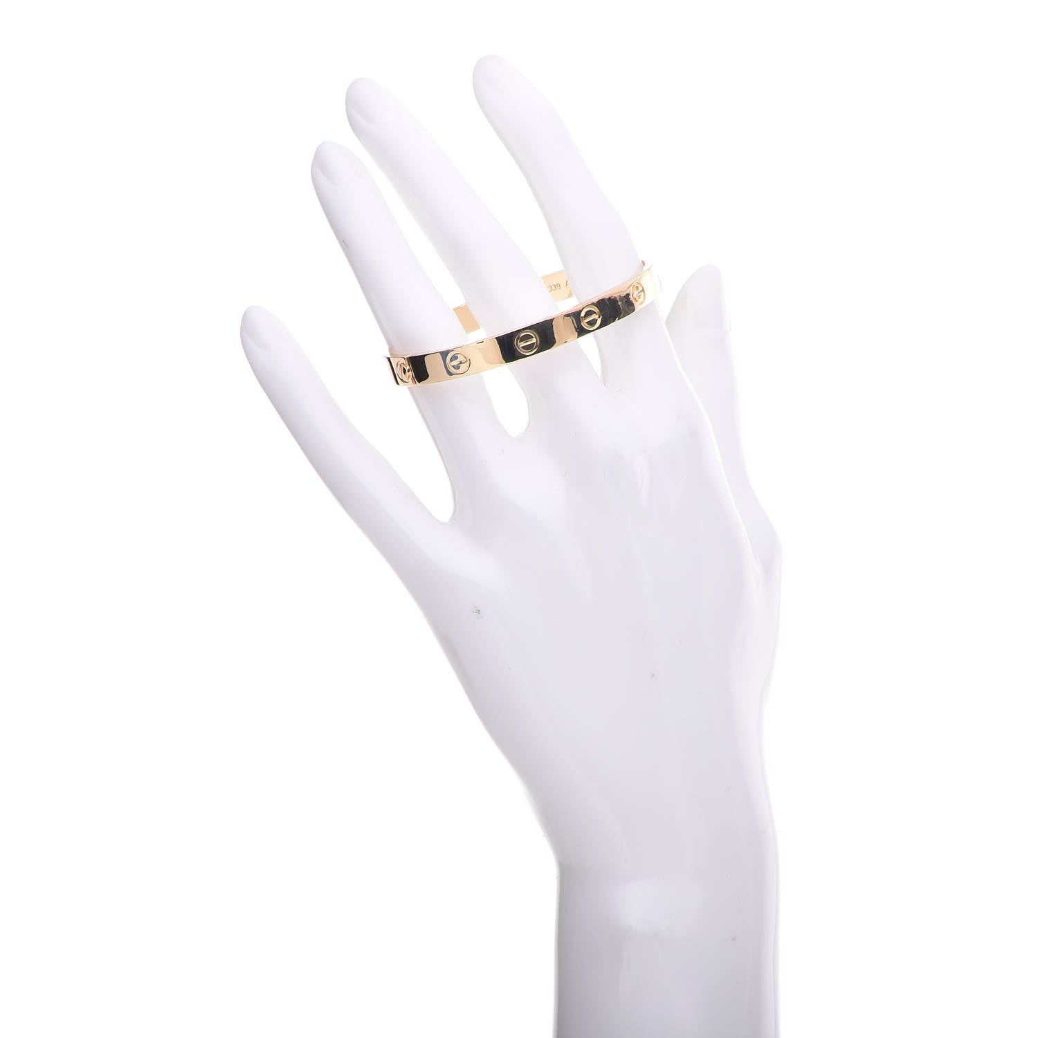 Cartier 18K Yellow Gold LOVE Bracelet 16 2 of 7