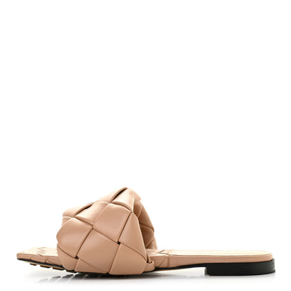 Bottega Veneta Nappa Maxi Intrecciato Lido Flat Sandals 39 Slipper 1 of 12