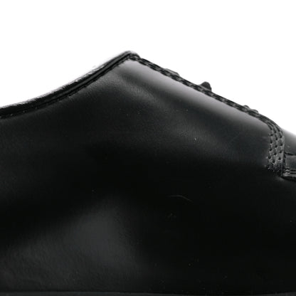 Bottega Veneta Calfskin Platform Derby Shoes 38 Black 12 of 15