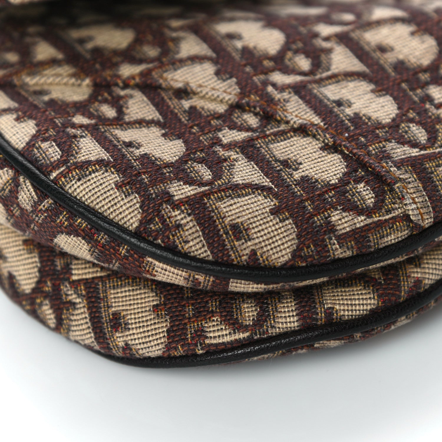 Christian Dior Monogram Saddle Bag Brown 9 of 24