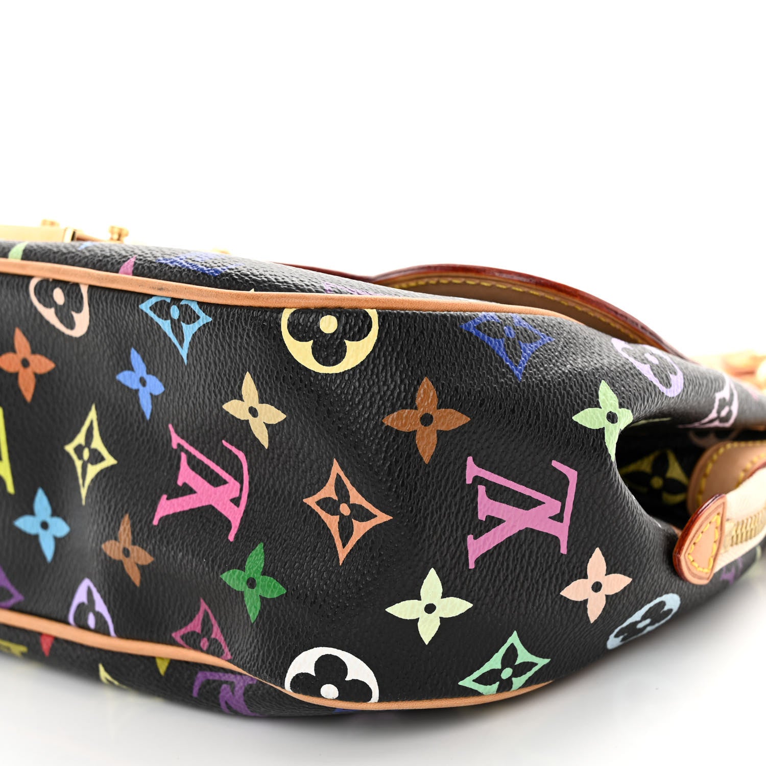 Louis Vuitton Monogram Multicolor Gracie MM Black 9 of 9