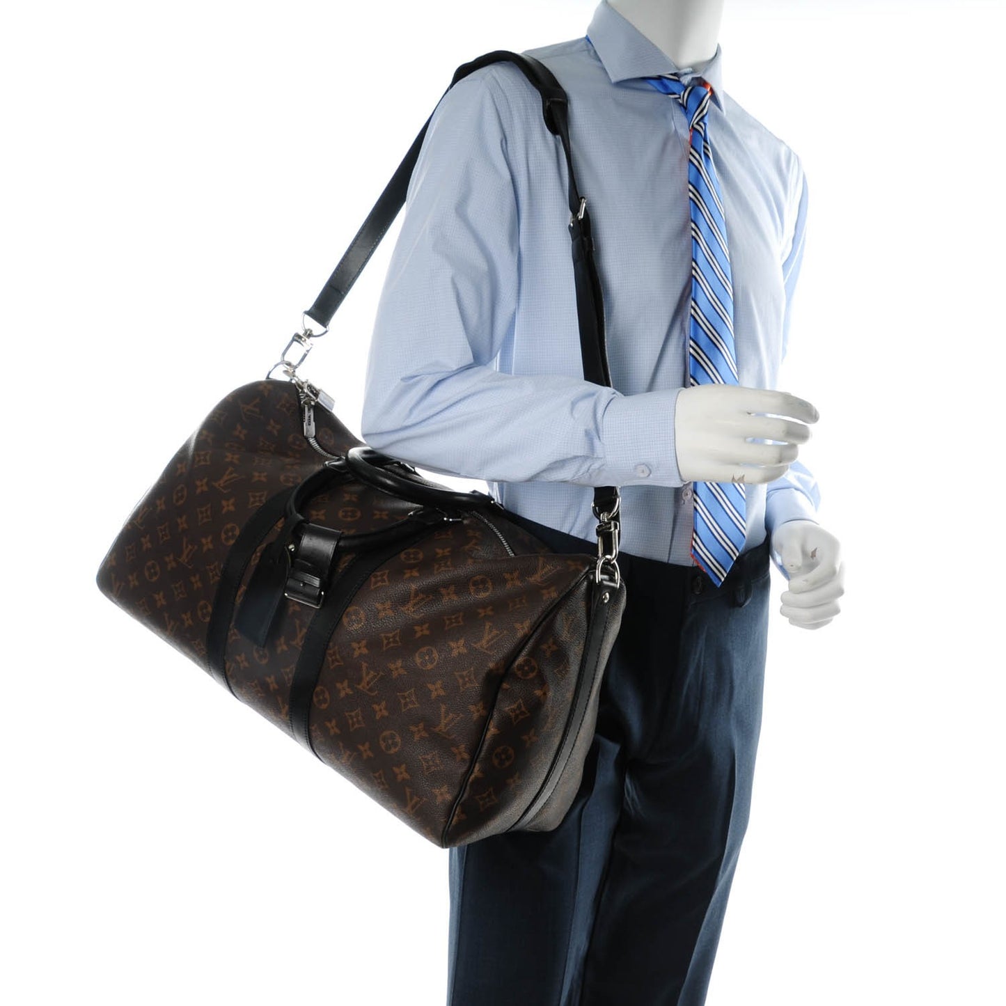 Monogram Macassar Keepall Bandouliere 45