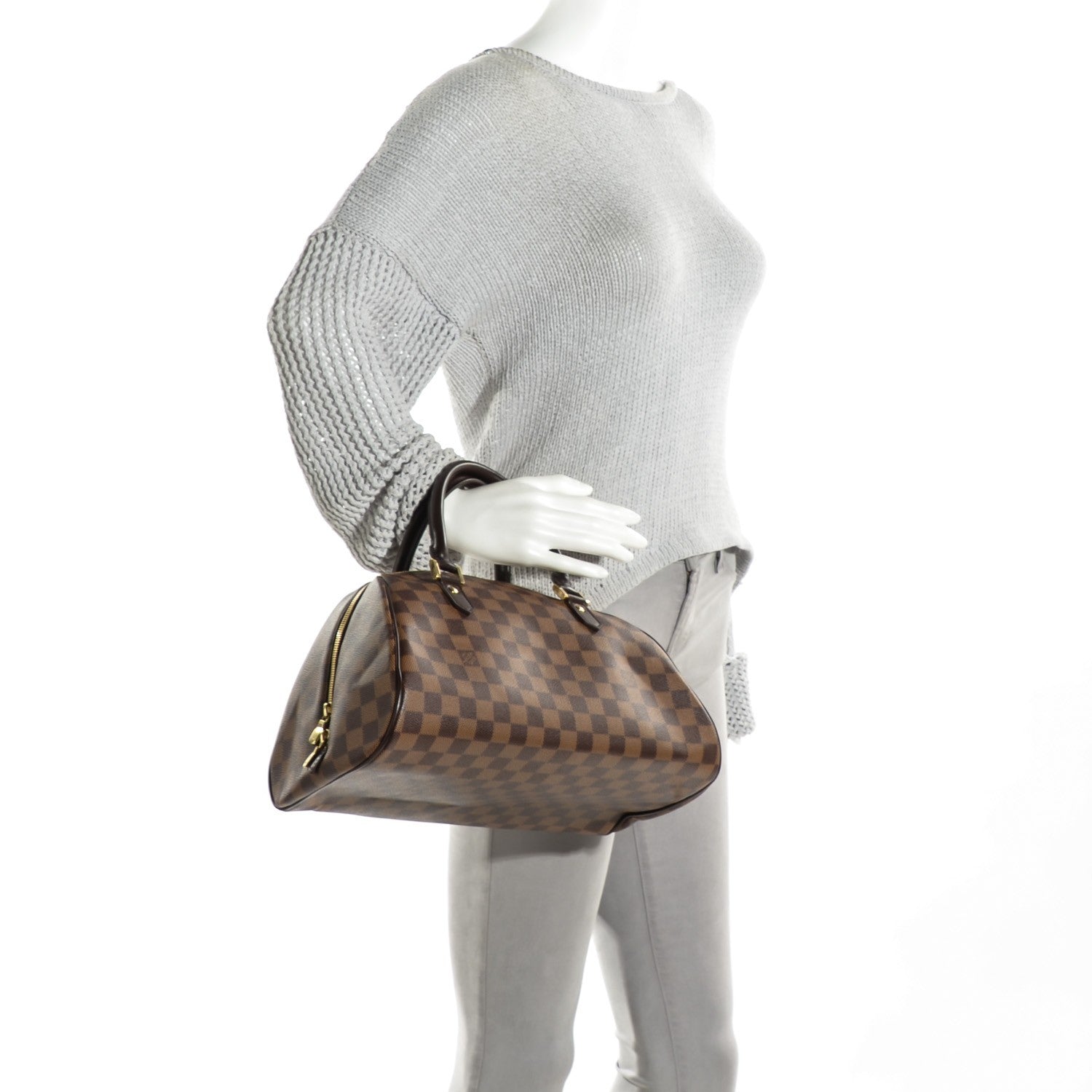 Louis Vuitton Damier Ebene Ribera MM 2 of 7