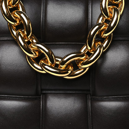 Bottega Veneta Lambskin Maxi Intreccio Padded Chain Cassette Crossbody Bag Fondant 8 of 12