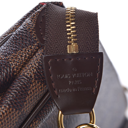 Louis Vuitton Damier Ebene Eva Clutch 6 of 10