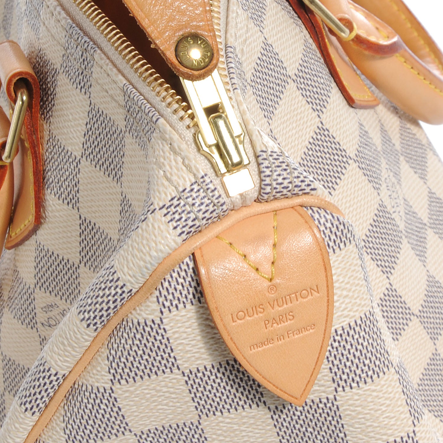 Louis Vuitton Damier Azur Speedy 30 7 of 8