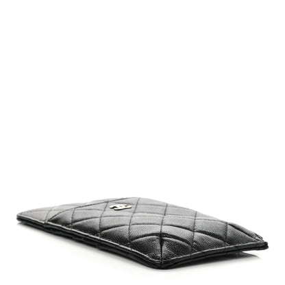 Chanel Caviar Quilted Classic Flat Wallet Pouch Black 4 of 8