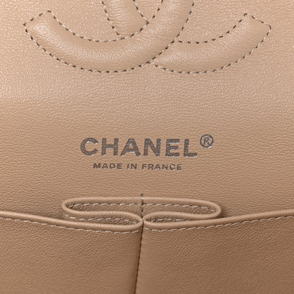 Chanel Caviar Quilted Medium Double Flap Beige 6 of 9