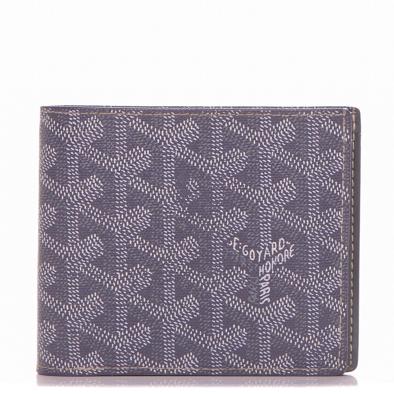 Goyard Goyardine Saint Florentin Bi-Fold Wallet Grey 8 of 14