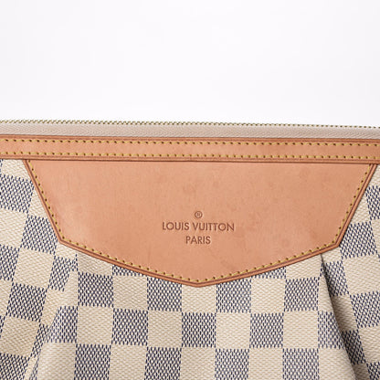 Louis Vuitton Damier Azur Siracusa MM 6 of 8