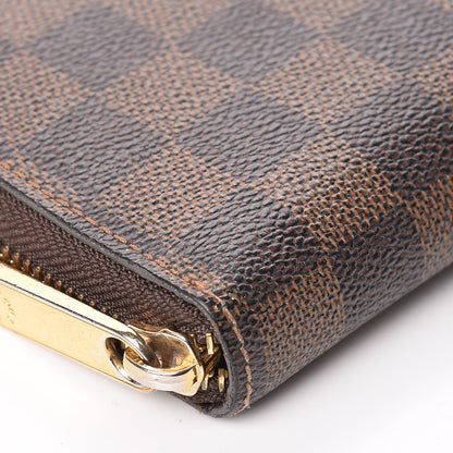 Louis Vuitton Damier Ebene Zippy Wallet 7 of 8