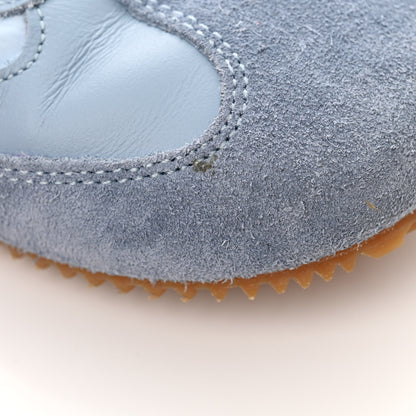 Loewe Calfskin Suede Ballet Runner Sneakers 37 Blue White 9 of 11