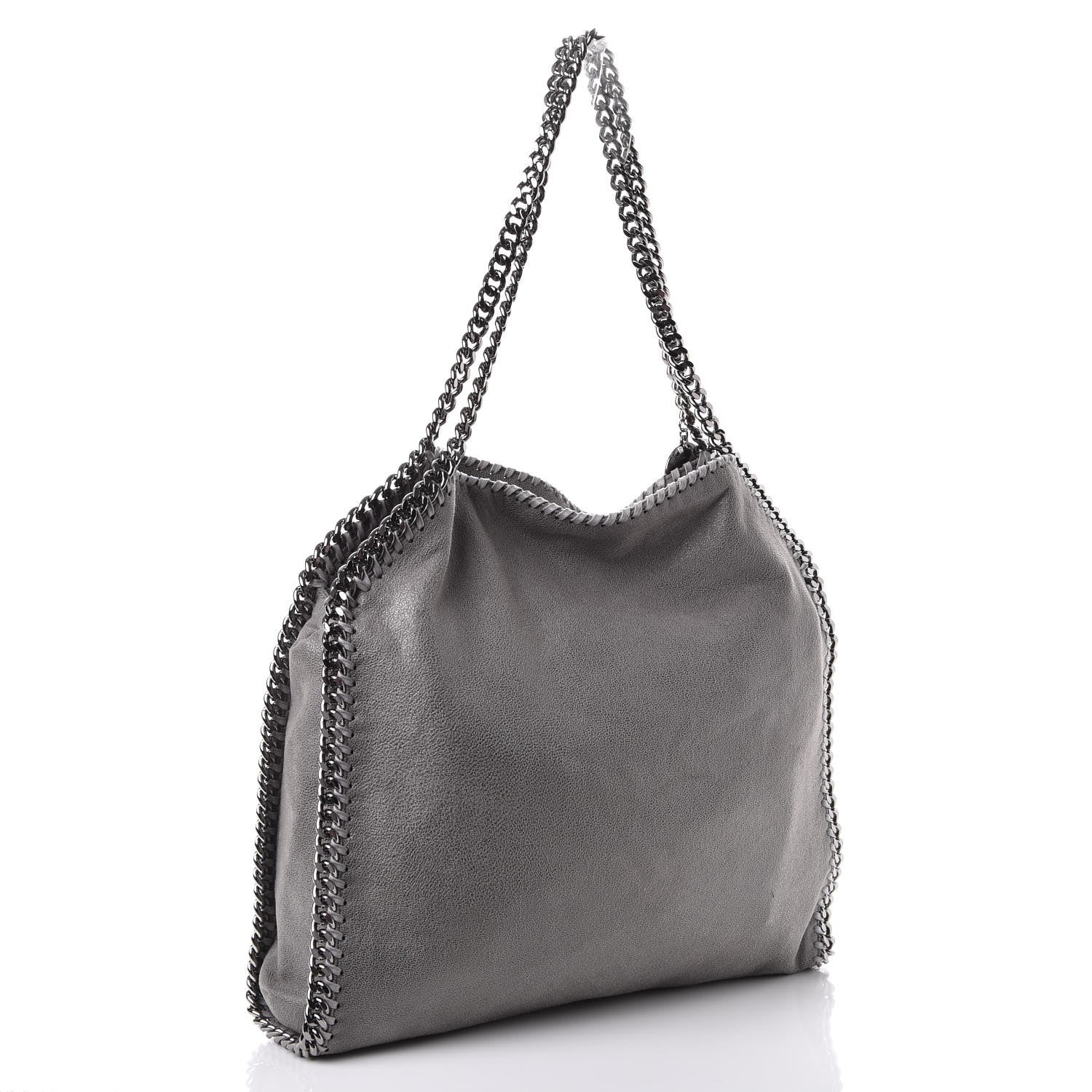 Stella McCartney Shaggy Deer Small Falabella Tote Light Grey 3 of 7