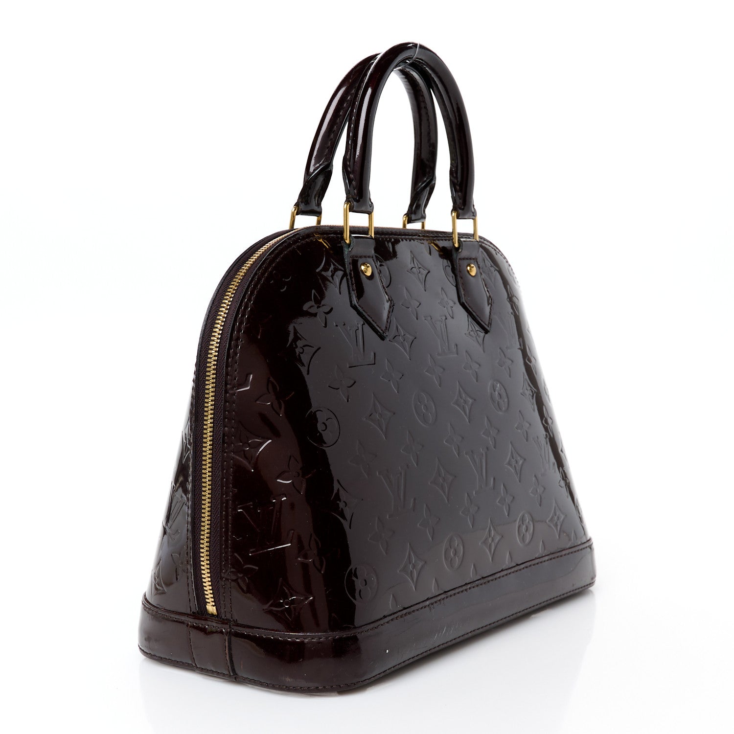 Louis Vuitton Vernis Alma PM Amarante 3 of 11