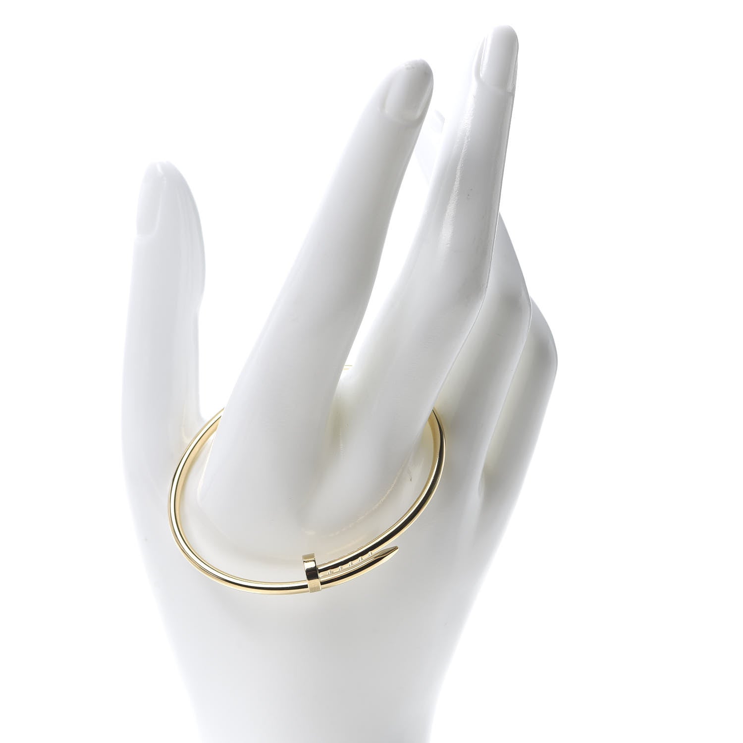 Cartier 18K Yellow Gold Small Juste Un Clou Bracelet 15 2 of 5