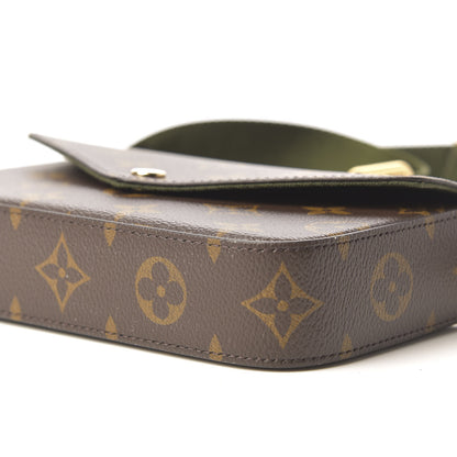Louis Vuitton Monogram Felicie Strap & Go Kaki 5 of 8
