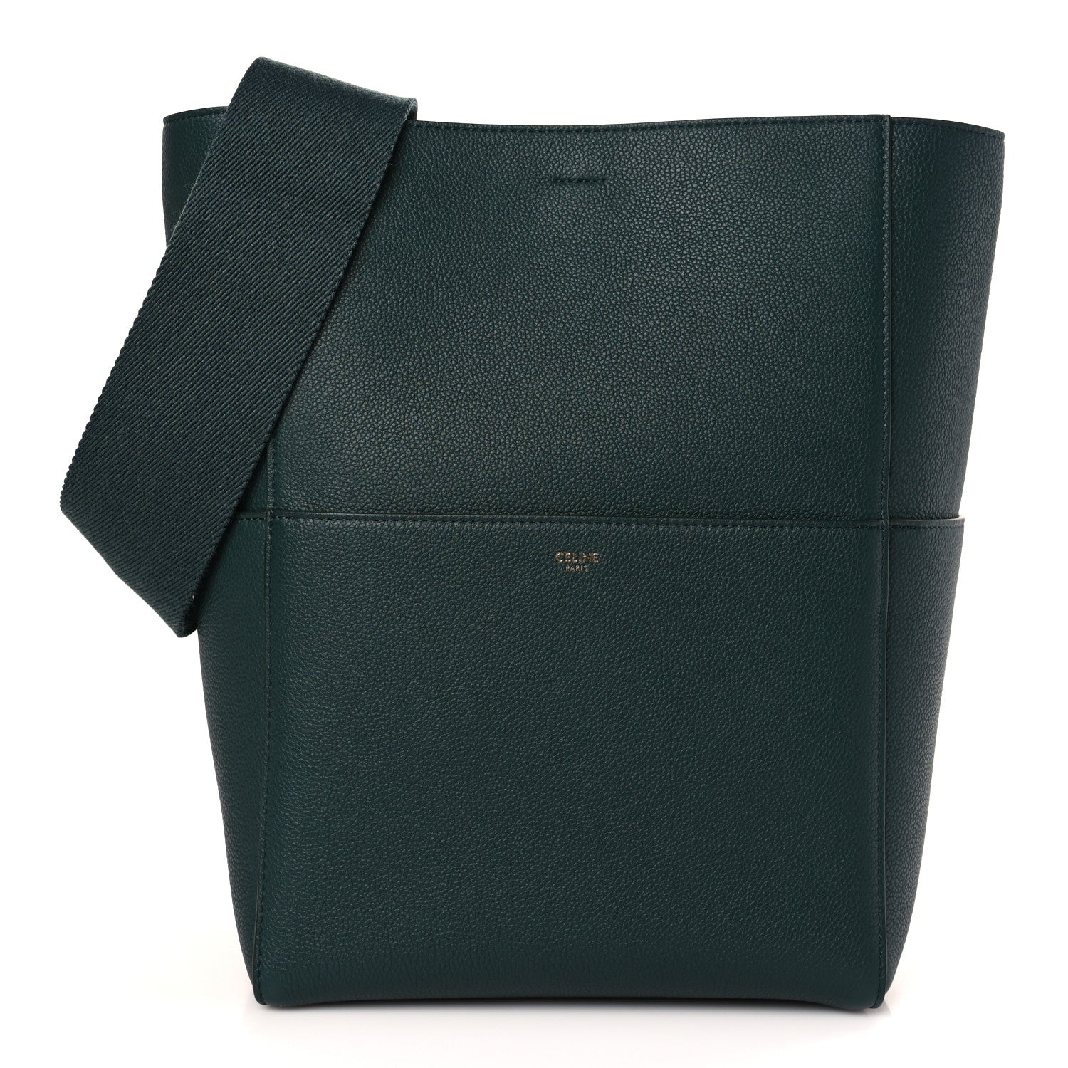 Celine Soft Grained Calfskin Sangle Bucket Bag Amazone 1 of 9