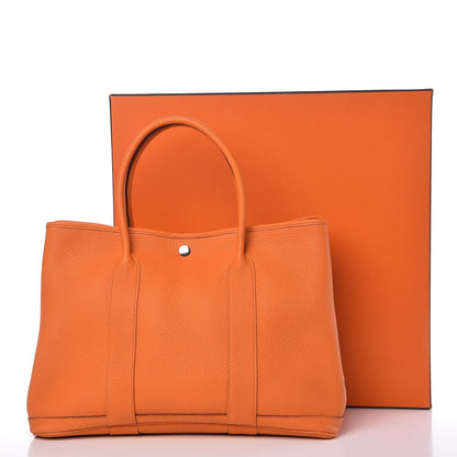 Hermes Negonda Garden Party 36 MM Orange 7 of 7