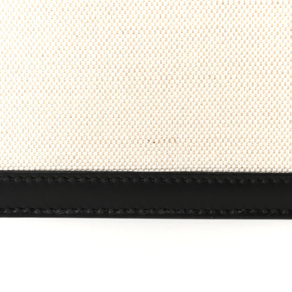 Balenciaga Cotton Canvas Pochette Crossbody Bag Black 12 of 13