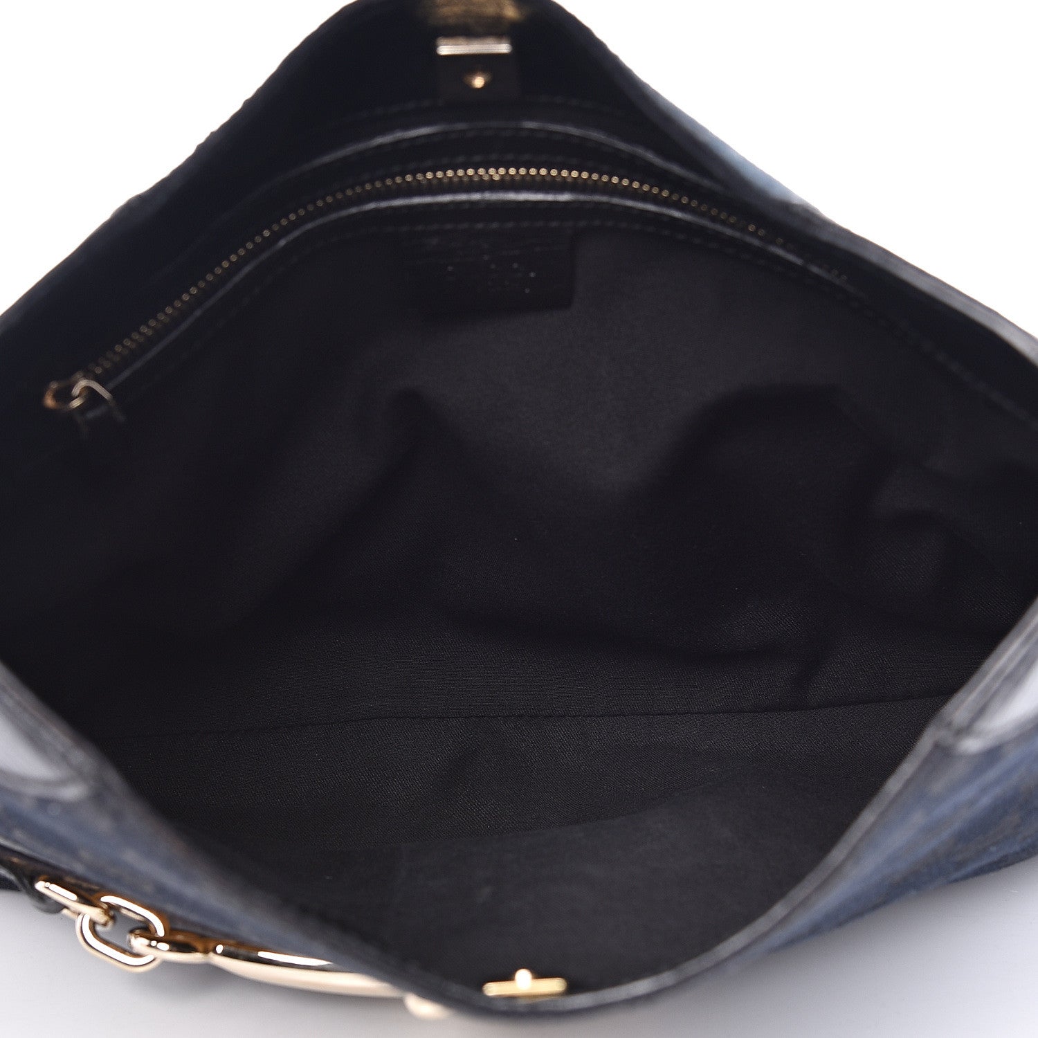 Gucci Monogram Hasler Hobo Black 4 of 12