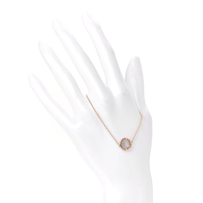 Bulgari 18K Rose Gold Mother of Pearl Bvlgari Bvlgari Engravable Bracelet SM 2 of 10