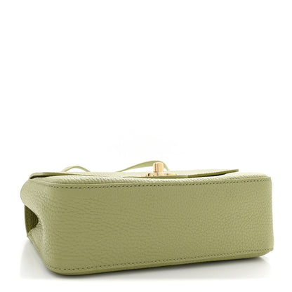 Chanel Grained Calfskin Mini Souplissimo Maxi Flap Green 4 of 11
