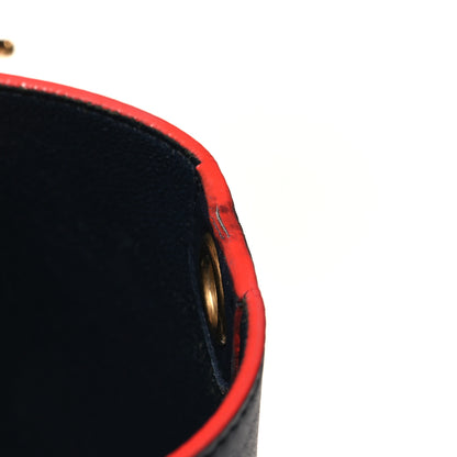 Celine Supersoft Calfskin Sangle Bucket Bag Navy 12 of 14