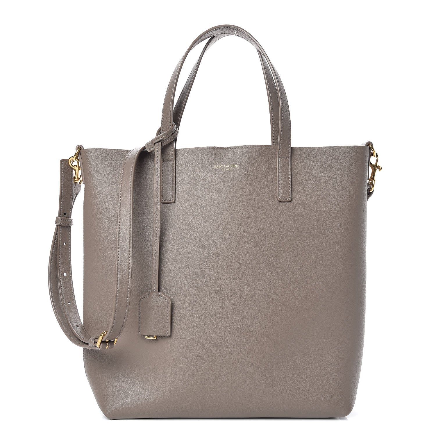 Saint Laurent Calfskin Toy Shopping Tote Light Natural 1 of 12