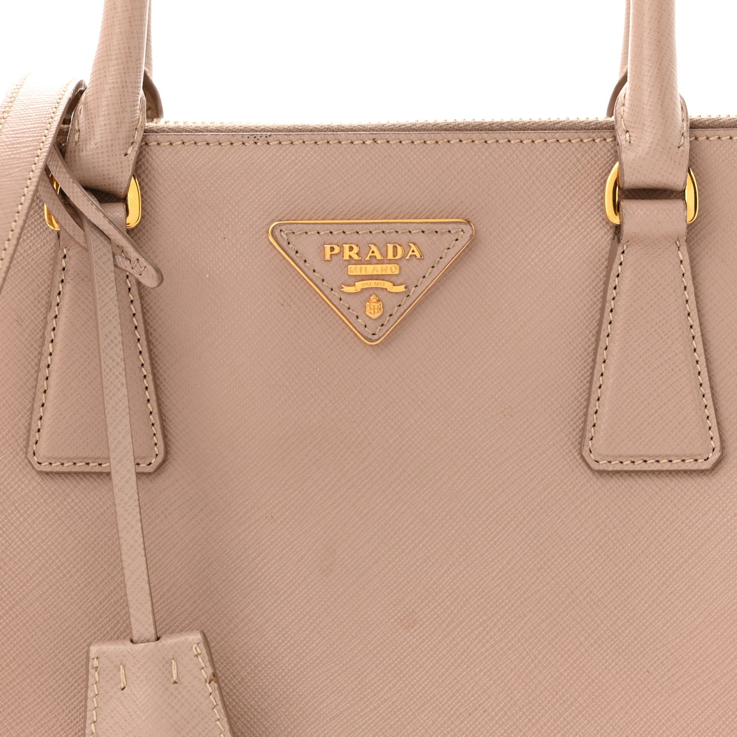 Prada Saffiano Small Galleria Double Zip Tote Cammeo 8 of 18