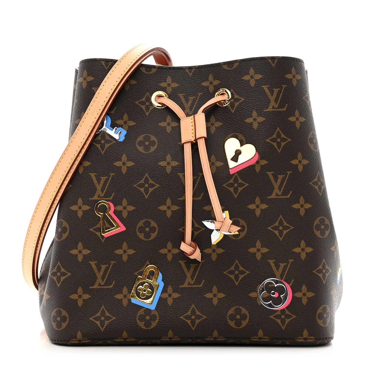 Louis Vuitton Monogram Love Lock Neonoe 1 of 10